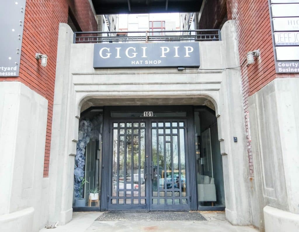 Gigi Pip retail construction in Utah