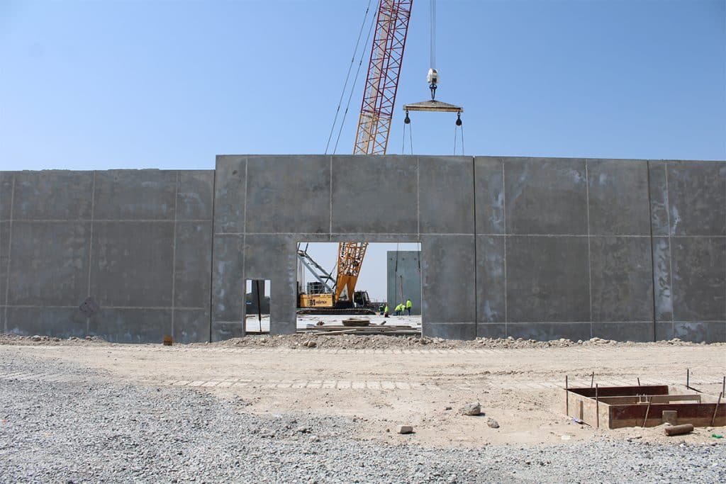 commercial construction of Ford Performance